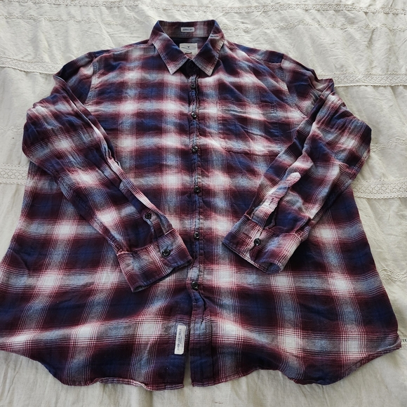 American Eagle Outfitters Flannel Shirt Size XXL - Picture 1 of 11